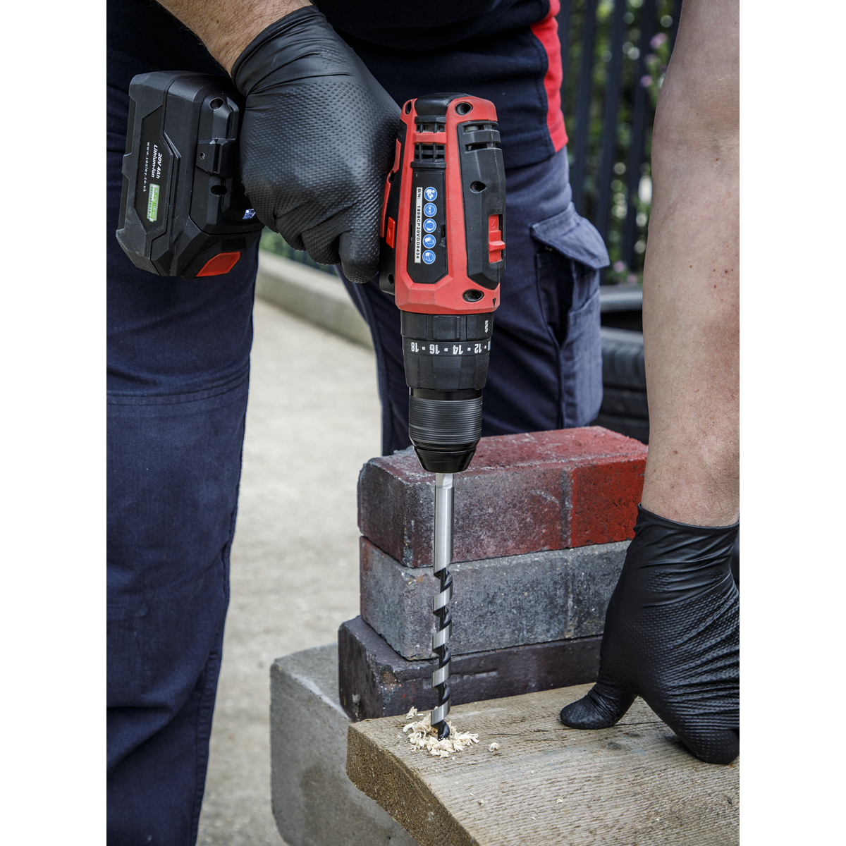 Auger Wood Drill Bit 12 x 235mm