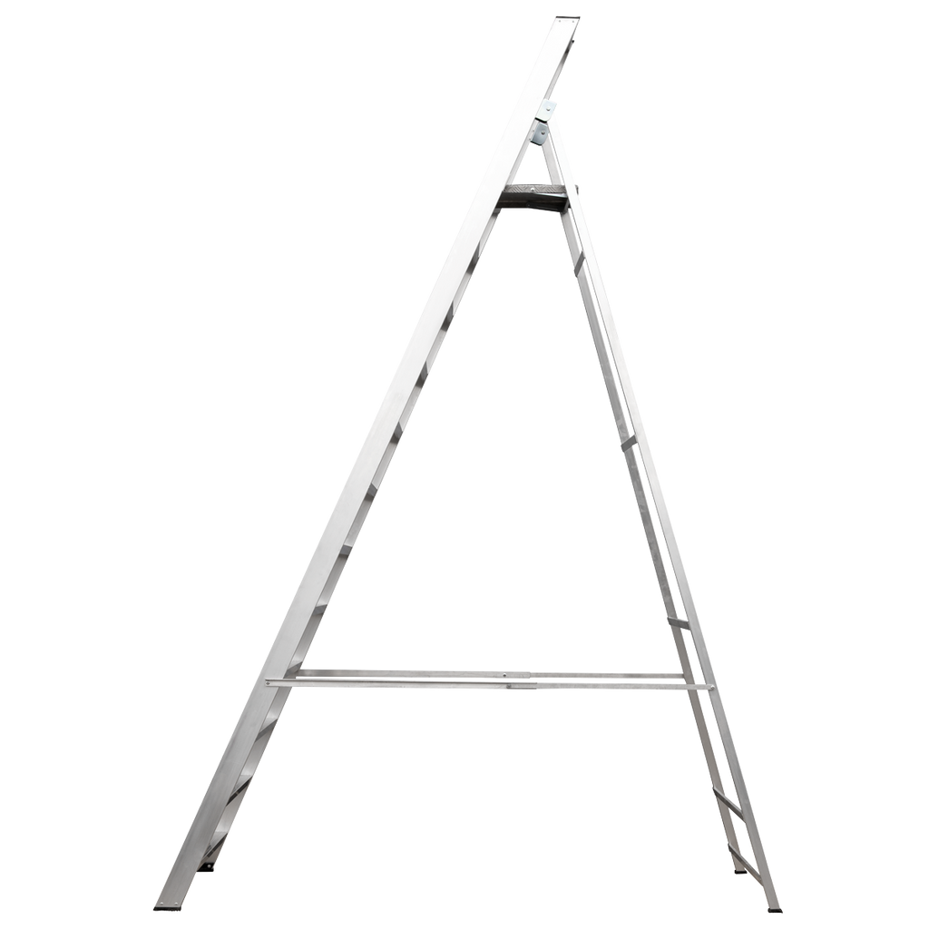 Industrial Step Ladder 12-Tread Aluminium - EN 131