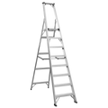 Industrial Step Ladder 8-Tread Aluminium - EN 131