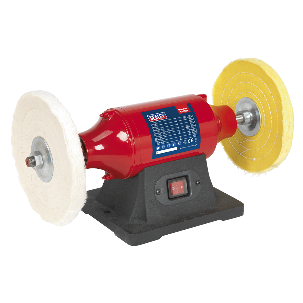 Bench Mounting Buffer/Polisher, 200mm, 550W (BB2002)