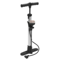 Track Pump with Dial Type Pressure Gauge