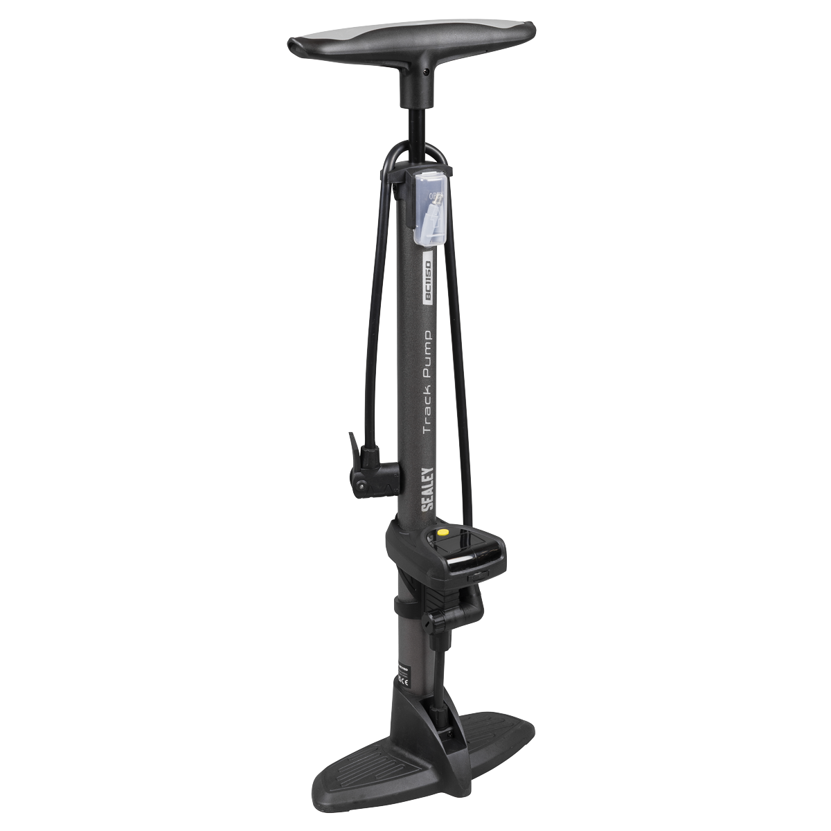 Track Pump with Digital Gauge