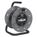 25m Cable Reel with Thermal Trip 4 x 230V