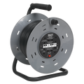 50m Cable Reel with Thermal Trip 4 x 230V