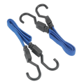 Flat Bungee Cord Set 460mm 2pc