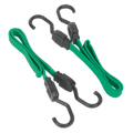 Flat Bungee Cord Set 610mm 2pc