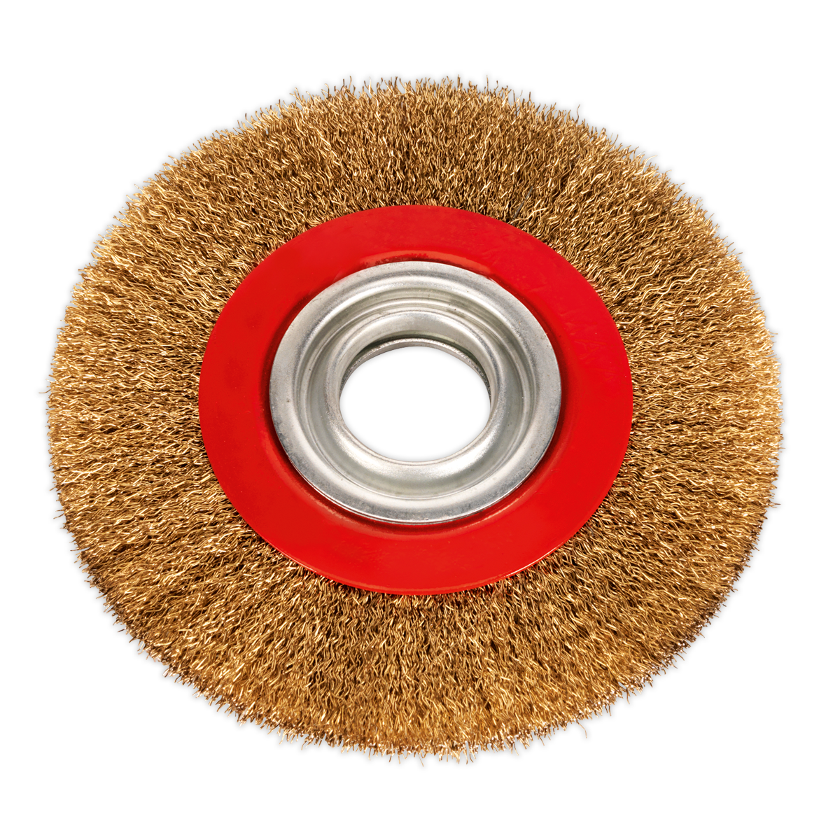150 x 13mm Crimped Narrow Wire Wheel 32mm Bore
