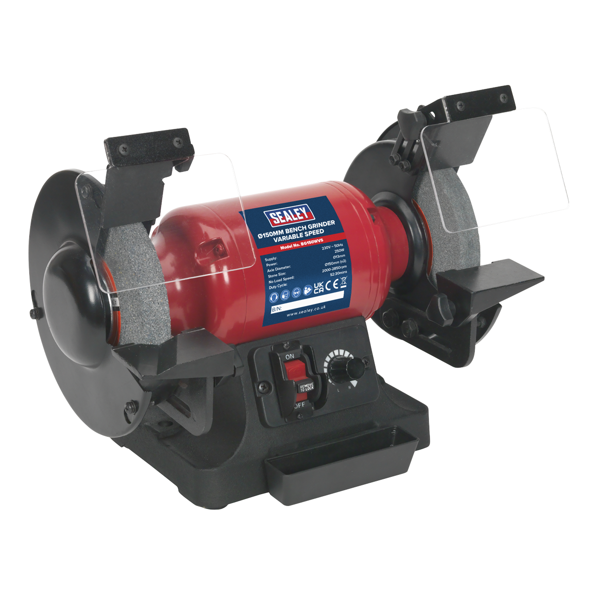 150mm Bench Grinder with Variable Speed 250W/230V