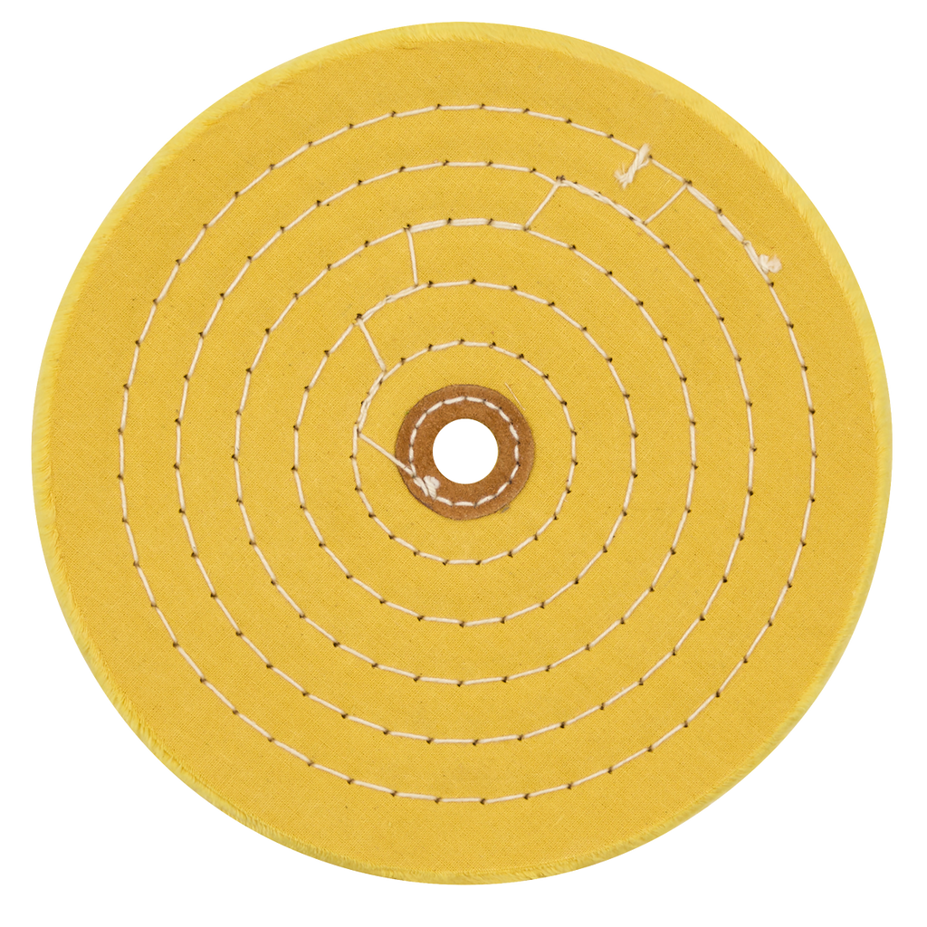 200 x 16mm Buffing Wheel 16mm Bore - Coarse