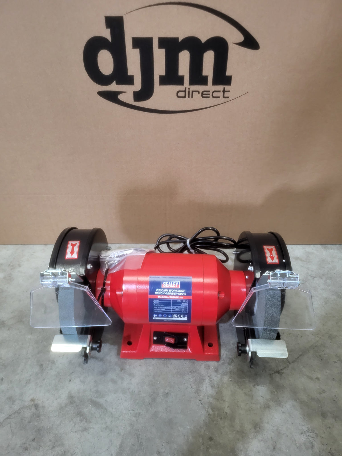 Bench Grinder, 200mm, 600W (BG200XL)