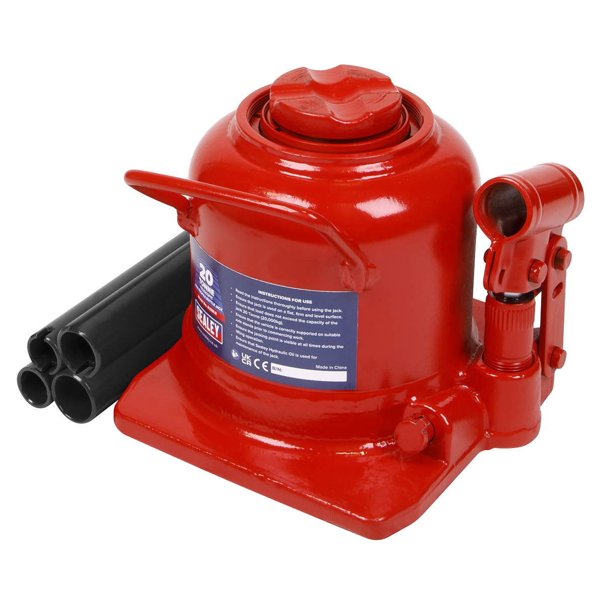 Low Profile Telescopic Bottle Jack 20 Tonne
