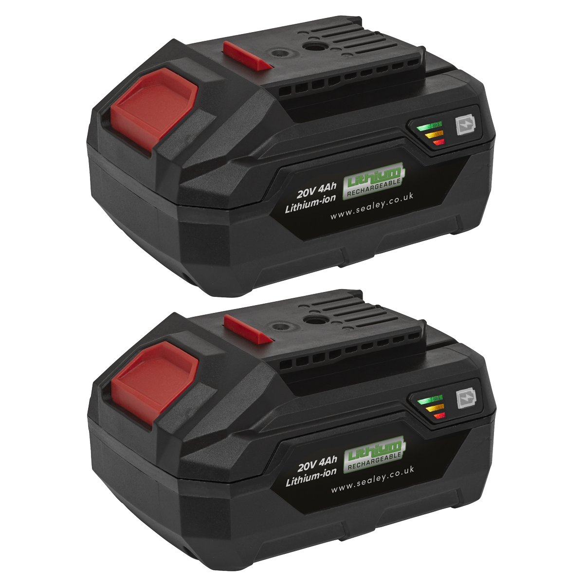 SV20 Series Power Tool Battery 20V 4Ah - Pack of 2