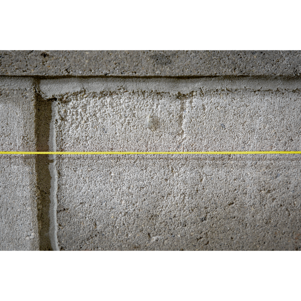 Braided Nylon Brick Line 76m - Yellow