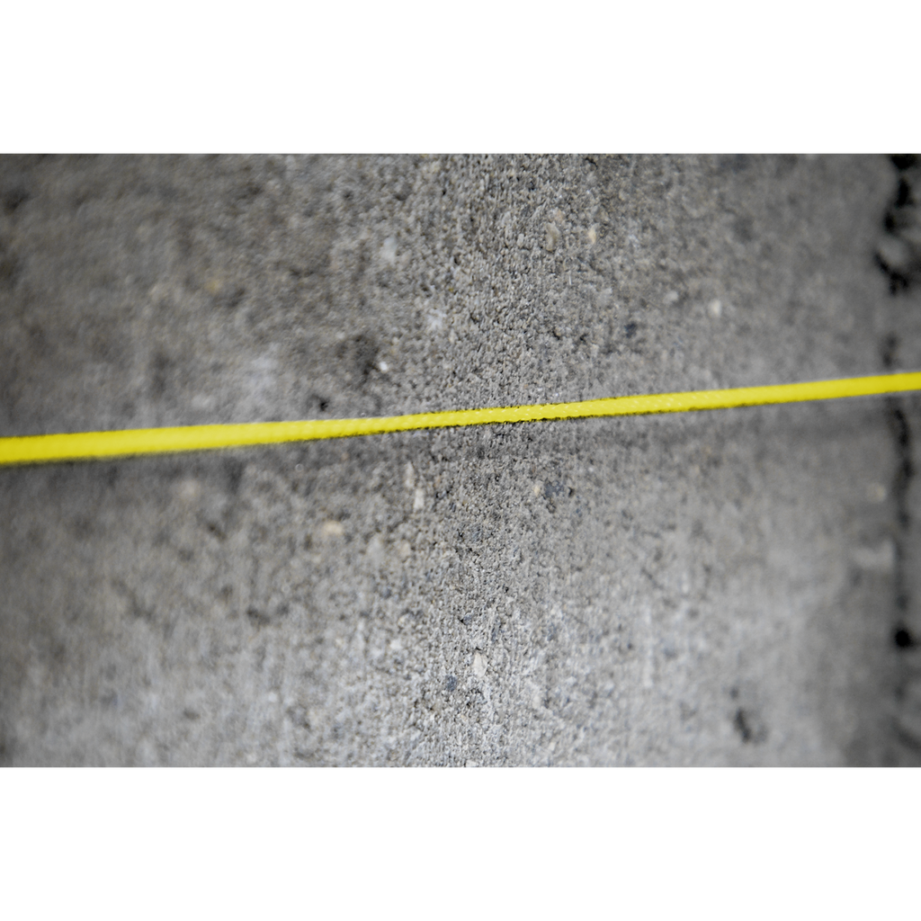 Braided Nylon Brick Line 76m - Yellow