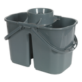 Mop Bucket 15L - 2 Compartment