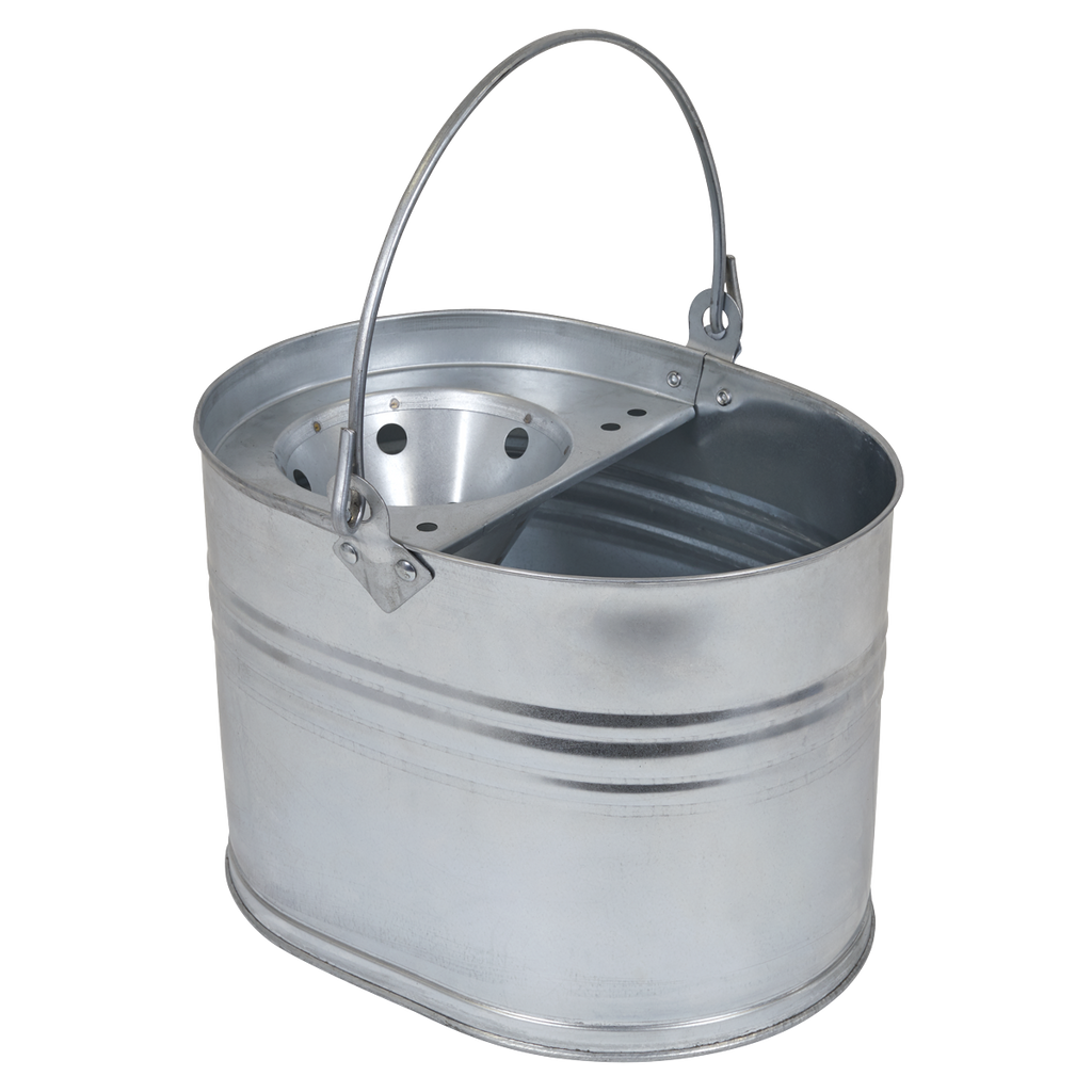 Mop Bucket 13L - Galvanized