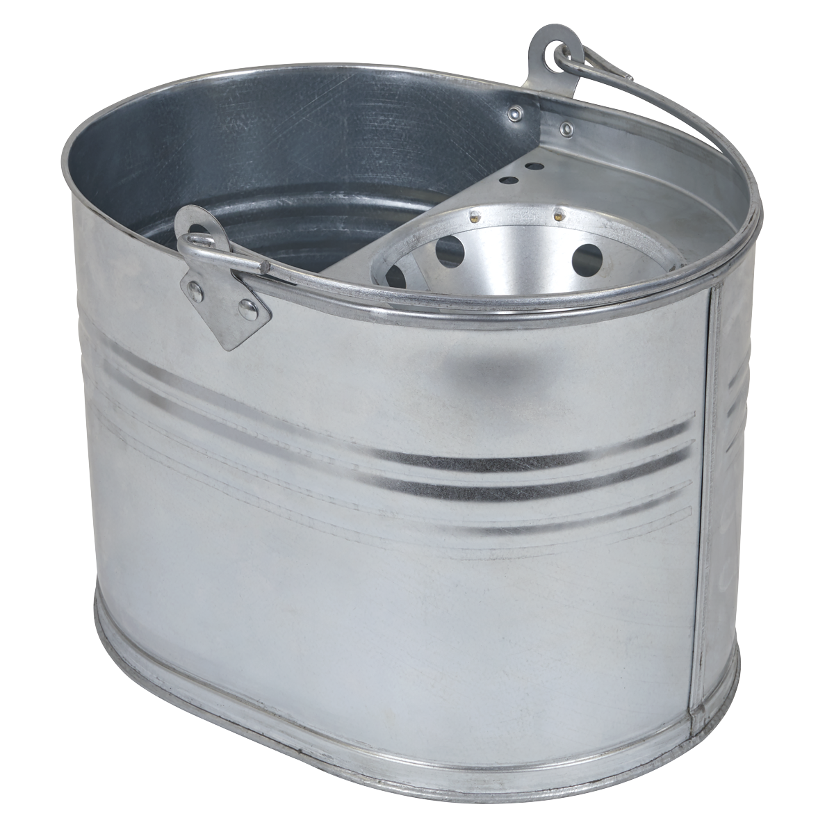 Mop Bucket 13L - Galvanized