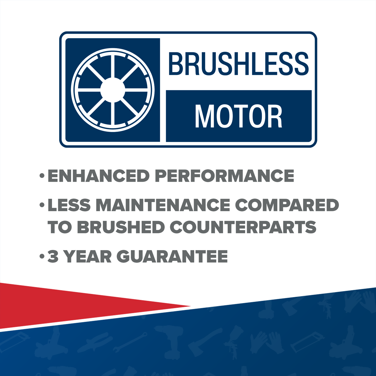 80 x 133mm Dual Action Variable Speed Brushless Sander 350W/