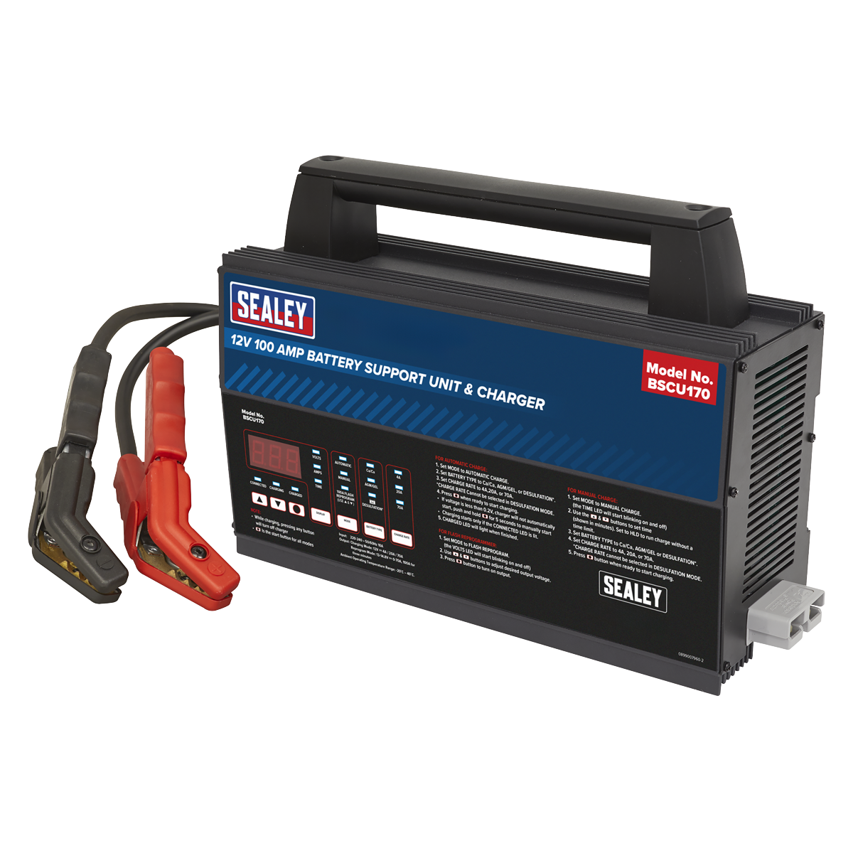 12V Battery Support Unit & Charger 100A