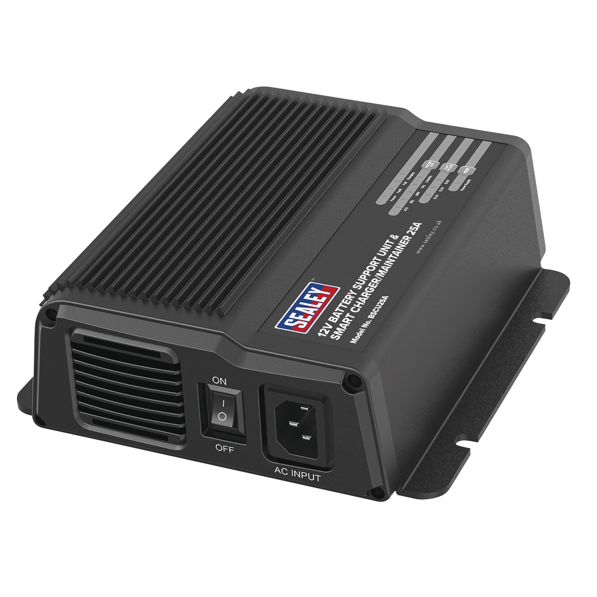 12V Battery Support Unit & Smart Charger/Maintainer, 25A (BSCU25A)