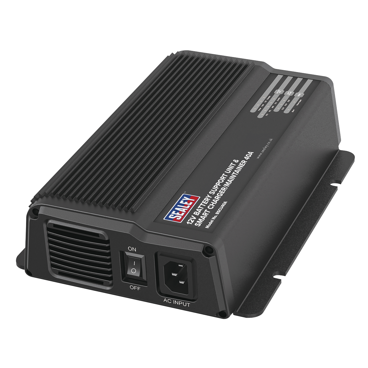 12V Battery Support Unit & Smart Charger/Maintainer, 40A (BSCU40A)