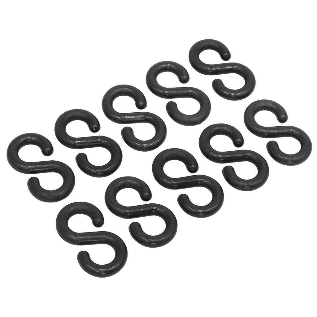 Plastic Chain S-Hook - Pack of 10