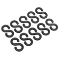 Plastic Chain S-Hook - Pack of 10