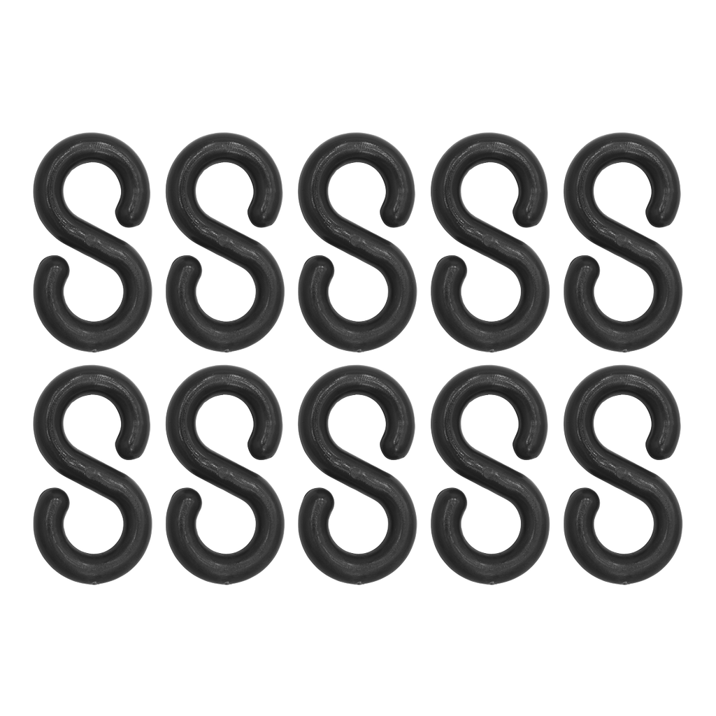 Plastic Chain S-Hook - Pack of 10