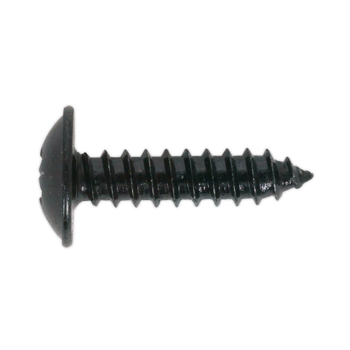 Self-Tapping Pozi Flanged Head Screw 4.8 x 13mm, Black - Pack of 100
