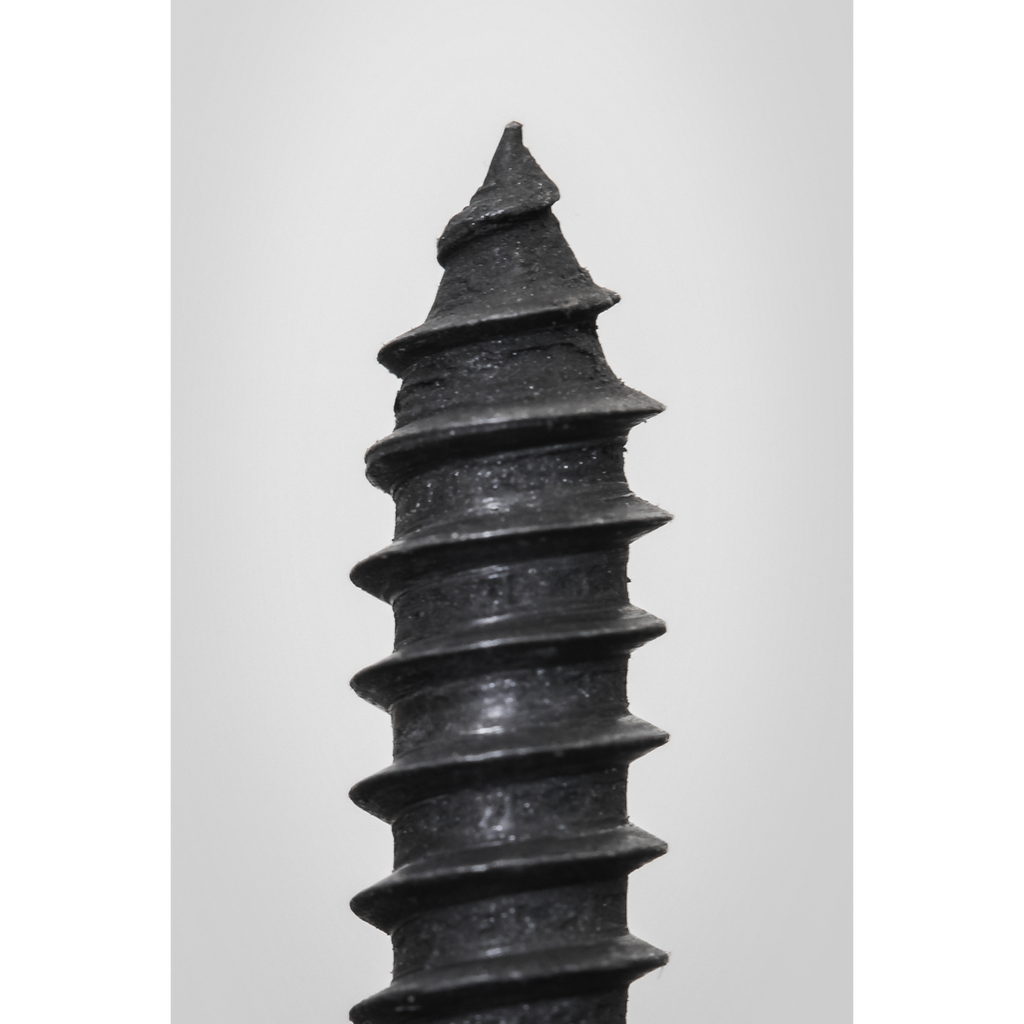 Self-Tapping Pozi Flanged Head Screw 4.8 x 16mm, Black - Pac