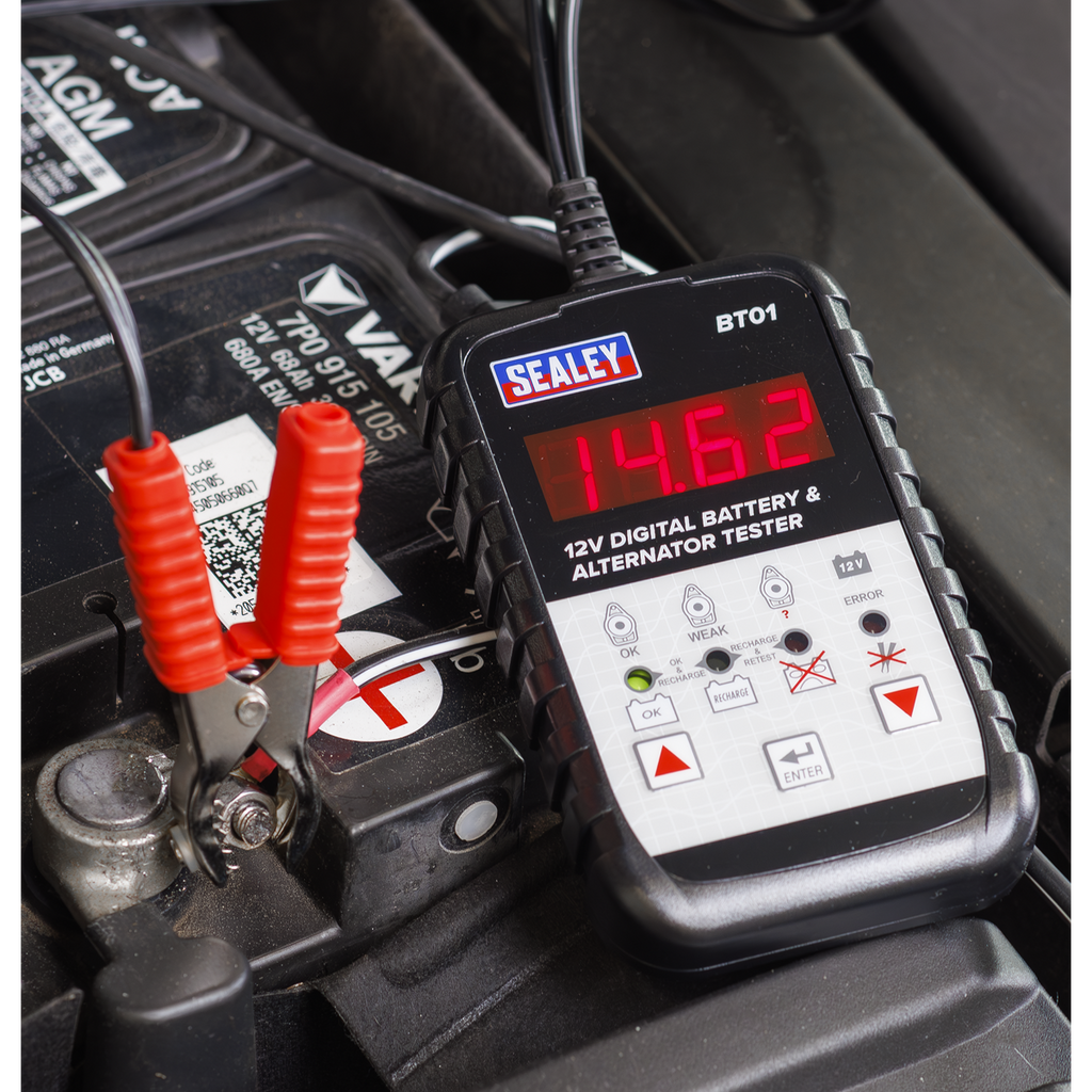 Digital Battery & Alternator Tester 12V