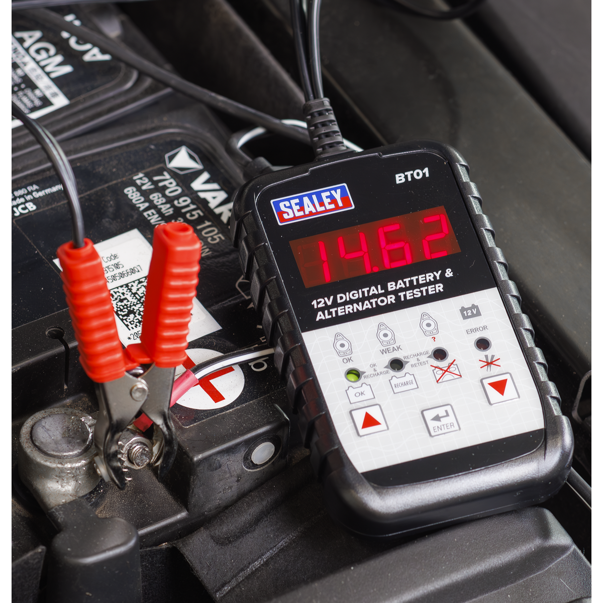 Digital Battery & Alternator Tester 12V