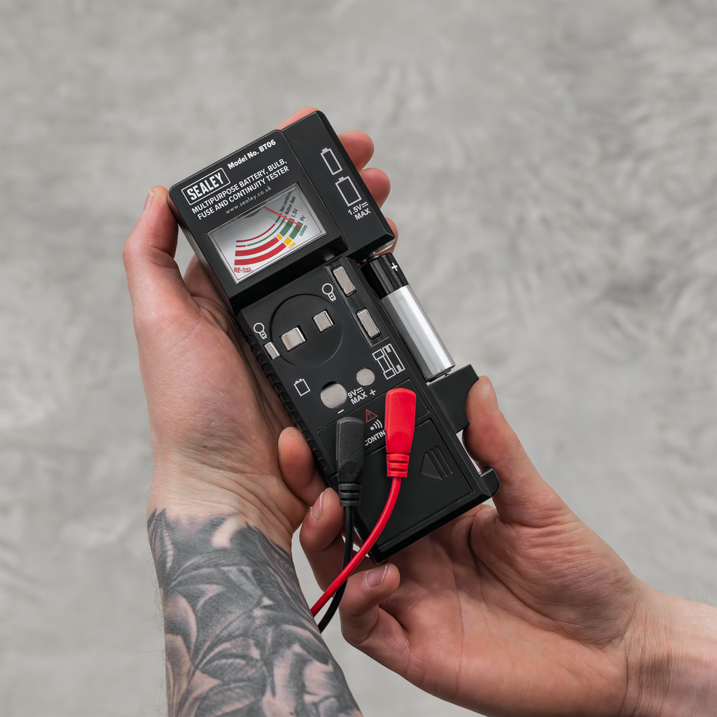 Multipurpose Battery, Bulb, Fuse & Continuity Tester