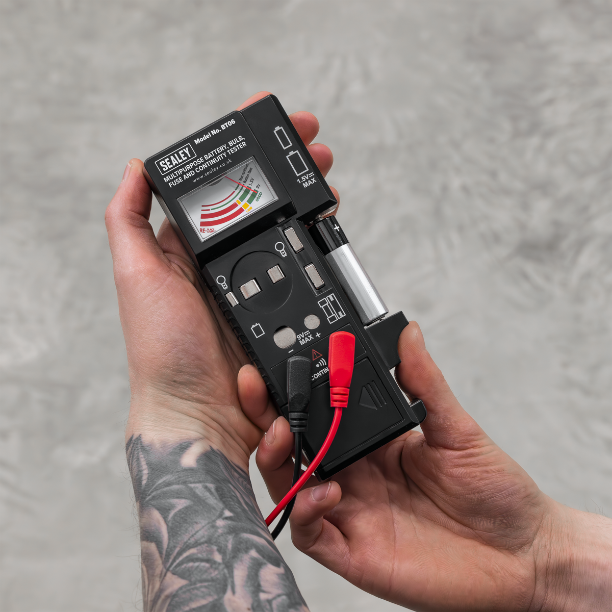Multipurpose Battery, Bulb, Fuse & Continuity Tester