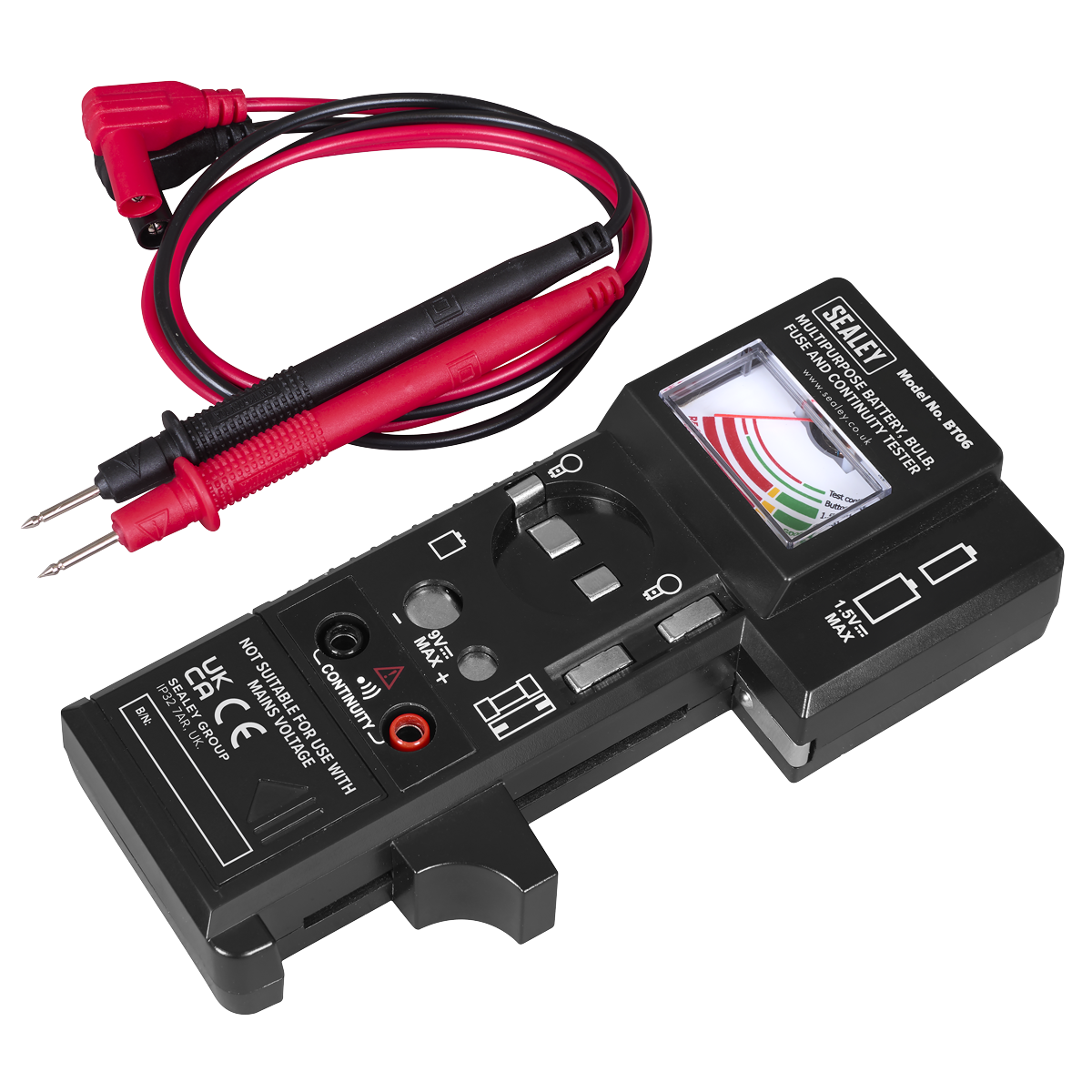 Multipurpose Battery, Bulb, Fuse & Continuity Tester