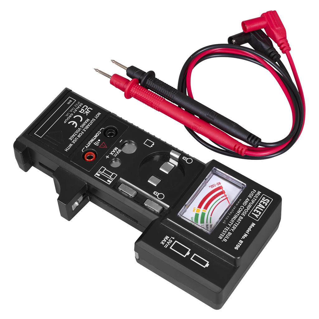 Multipurpose Battery, Bulb, Fuse & Continuity Tester