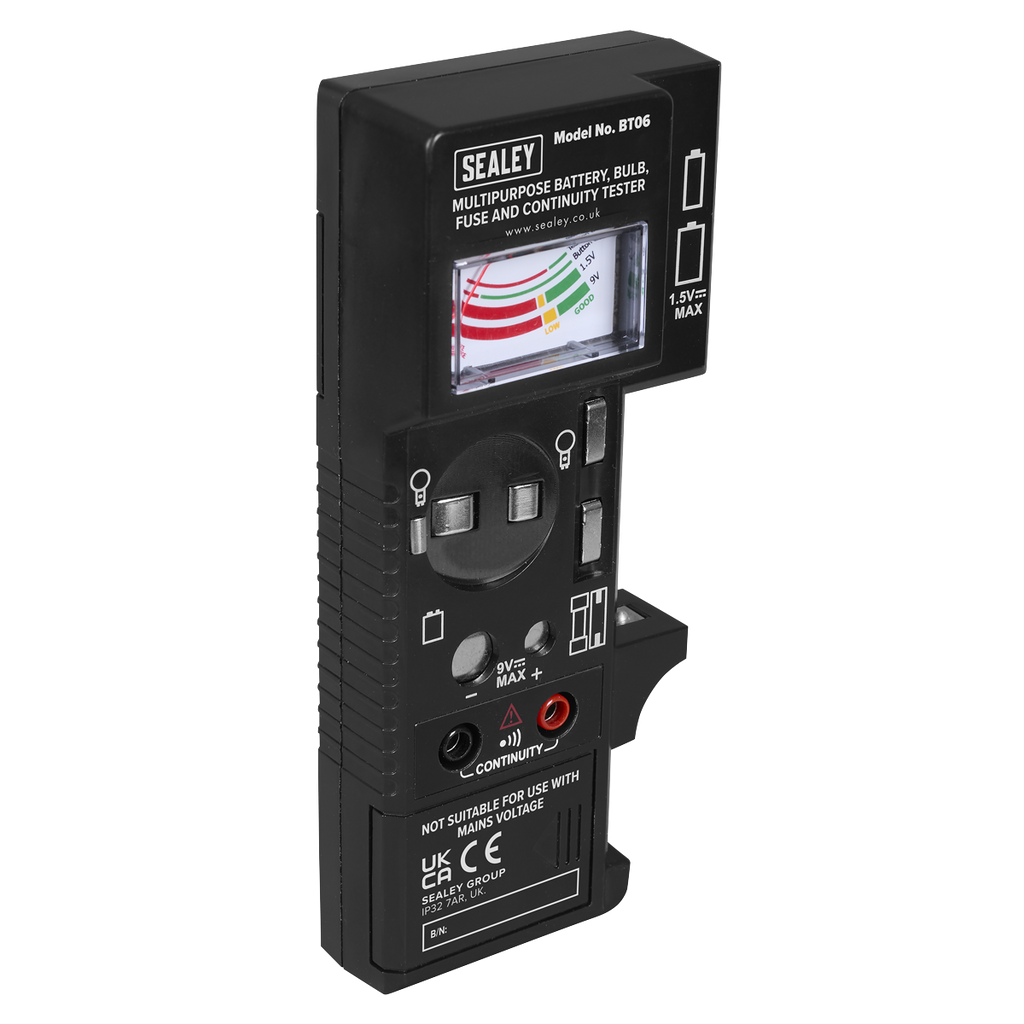 Multipurpose Battery, Bulb, Fuse & Continuity Tester