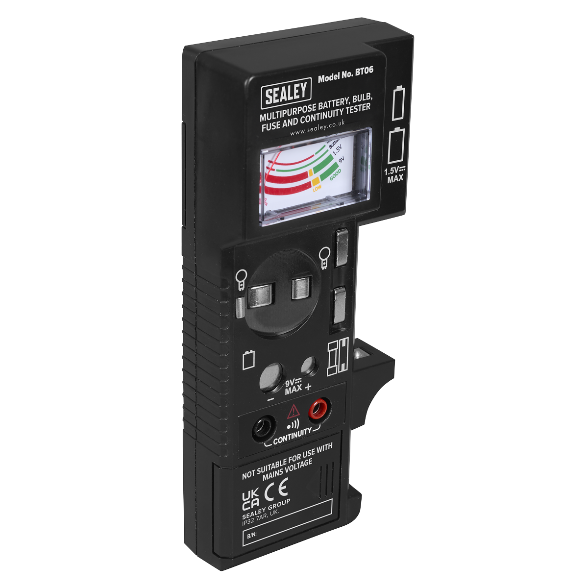 Multipurpose Battery, Bulb, Fuse & Continuity Tester