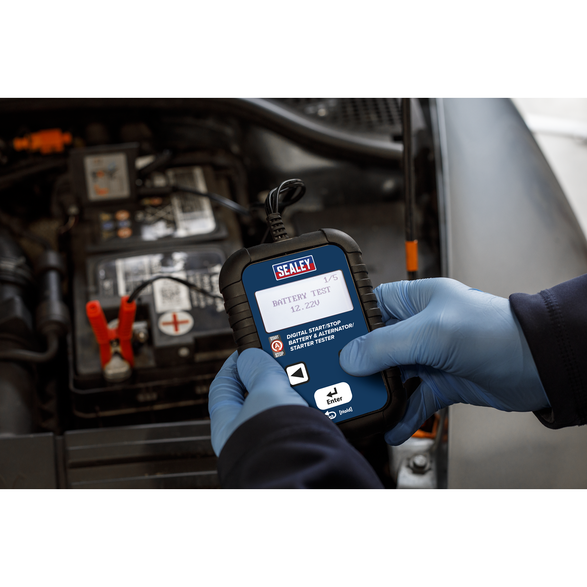 Digital Start/Stop Battery & Alternator/Starter Tester 12/24