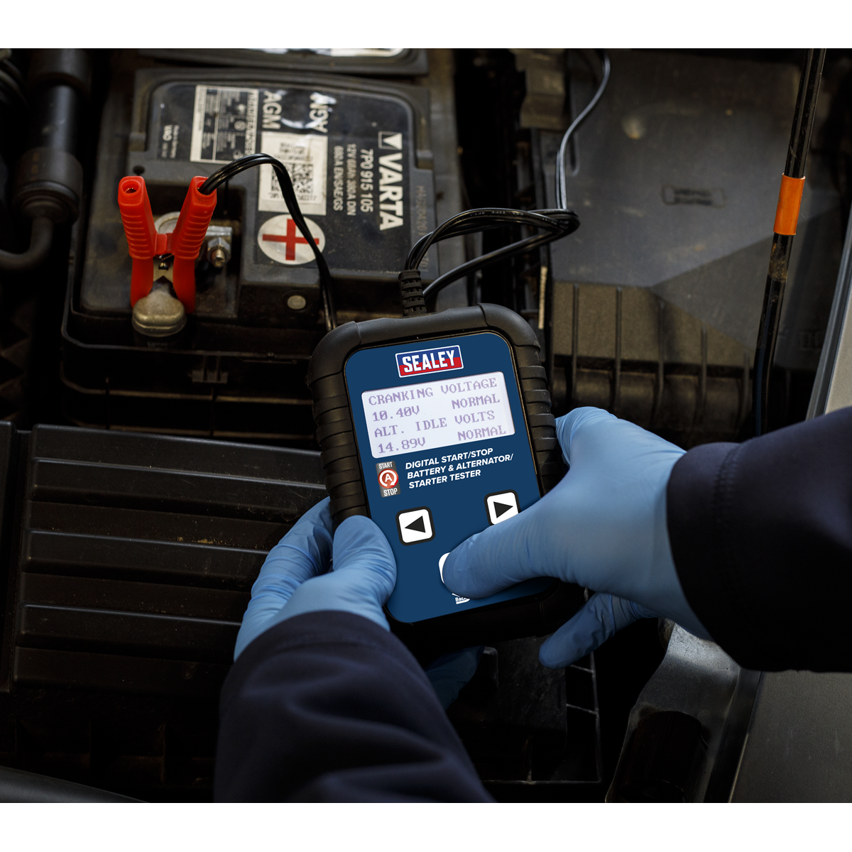 Digital Start/Stop Battery & Alternator/Starter Tester 12/24
