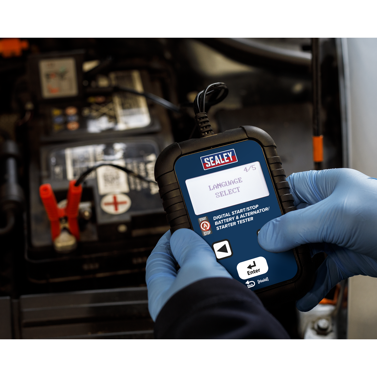 Digital Start/Stop Battery & Alternator/Starter Tester 12/24