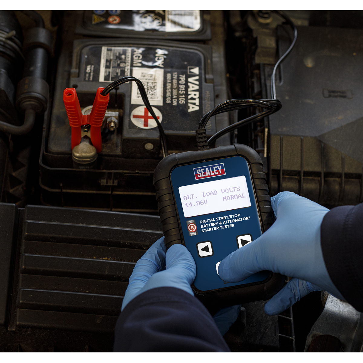 Digital Start/Stop Battery & Alternator/Starter Tester 12/24