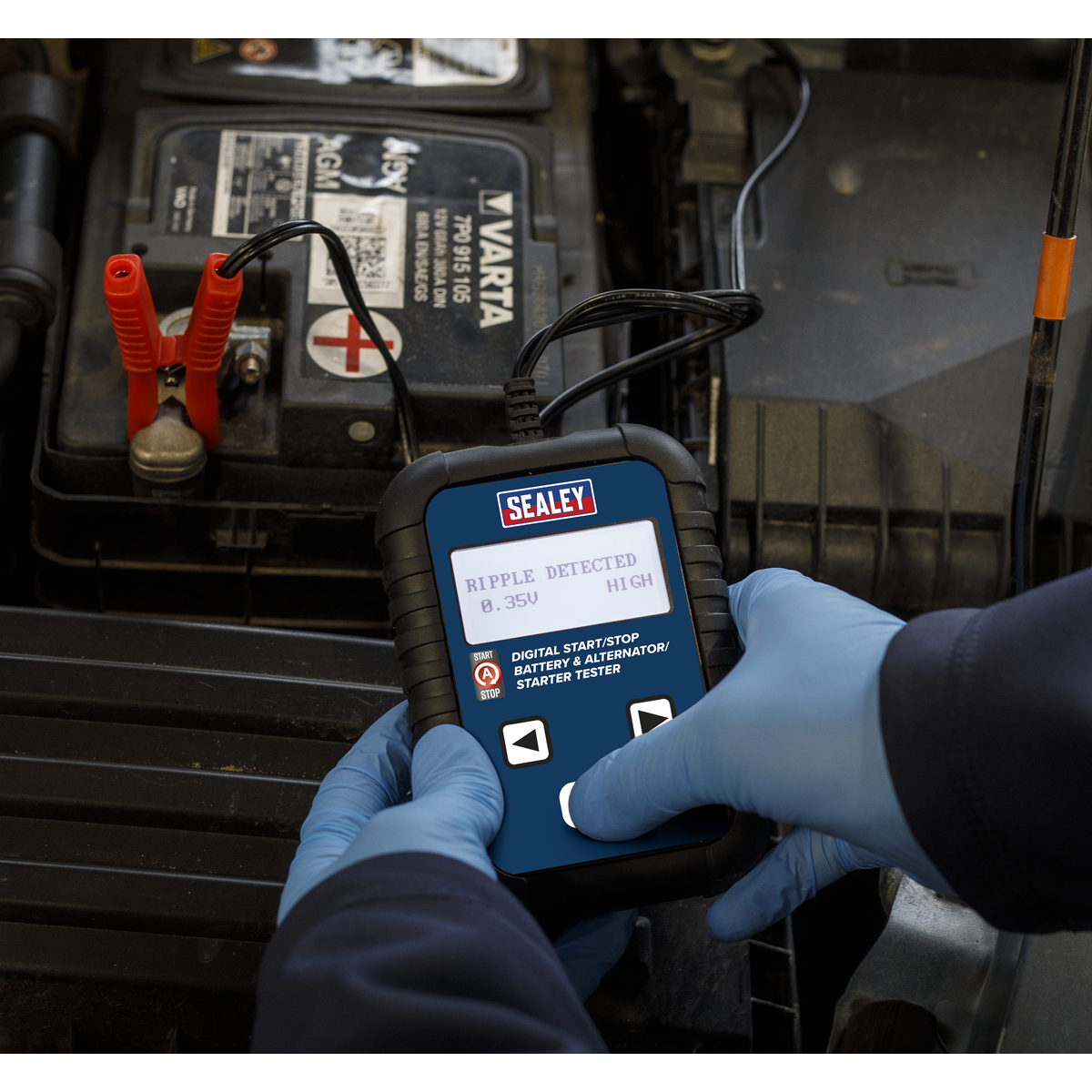Digital Start/Stop Battery & Alternator/Starter Tester 12/24