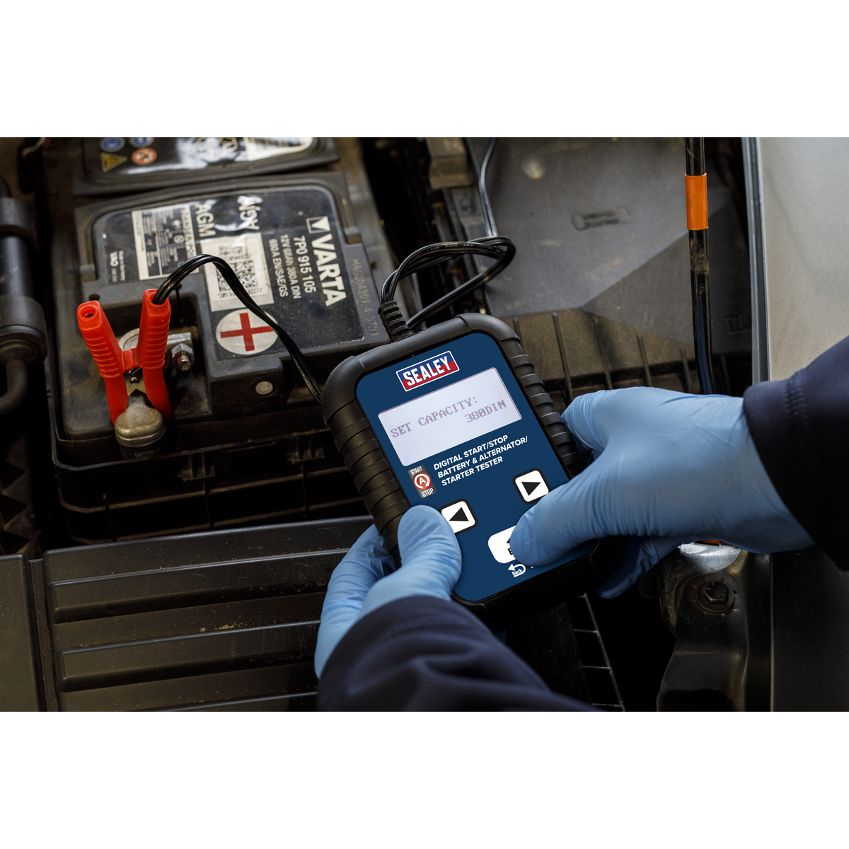 Digital Start/Stop Battery & Alternator/Starter Tester 12/24