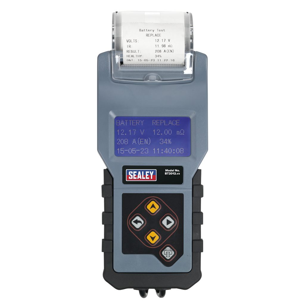 Digital Battery & Alternator/Starter Tester with Printer 12V