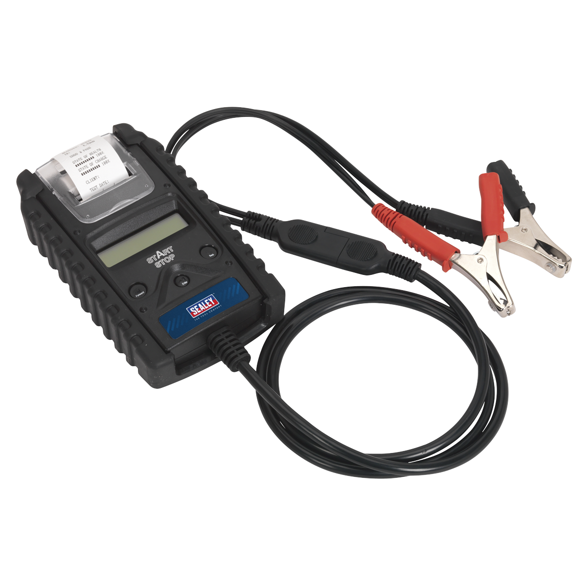 Digital Start/Stop Battery & Alternator Tester with Printer 6/12/24V