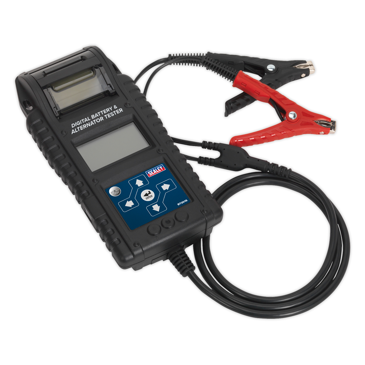 Digital Start/Stop Battery & Alternator Tester with Printer 6/12/24V