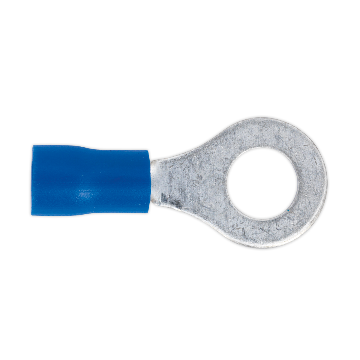 Easy-Entry Ring Terminal 6.4mm (1/4"), Blue - Pack of 100