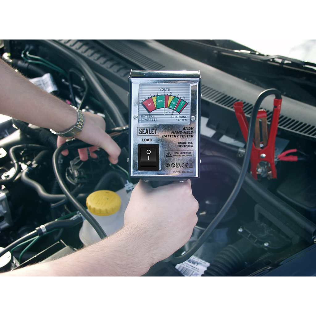 Handheld Battery Tester 6/12V