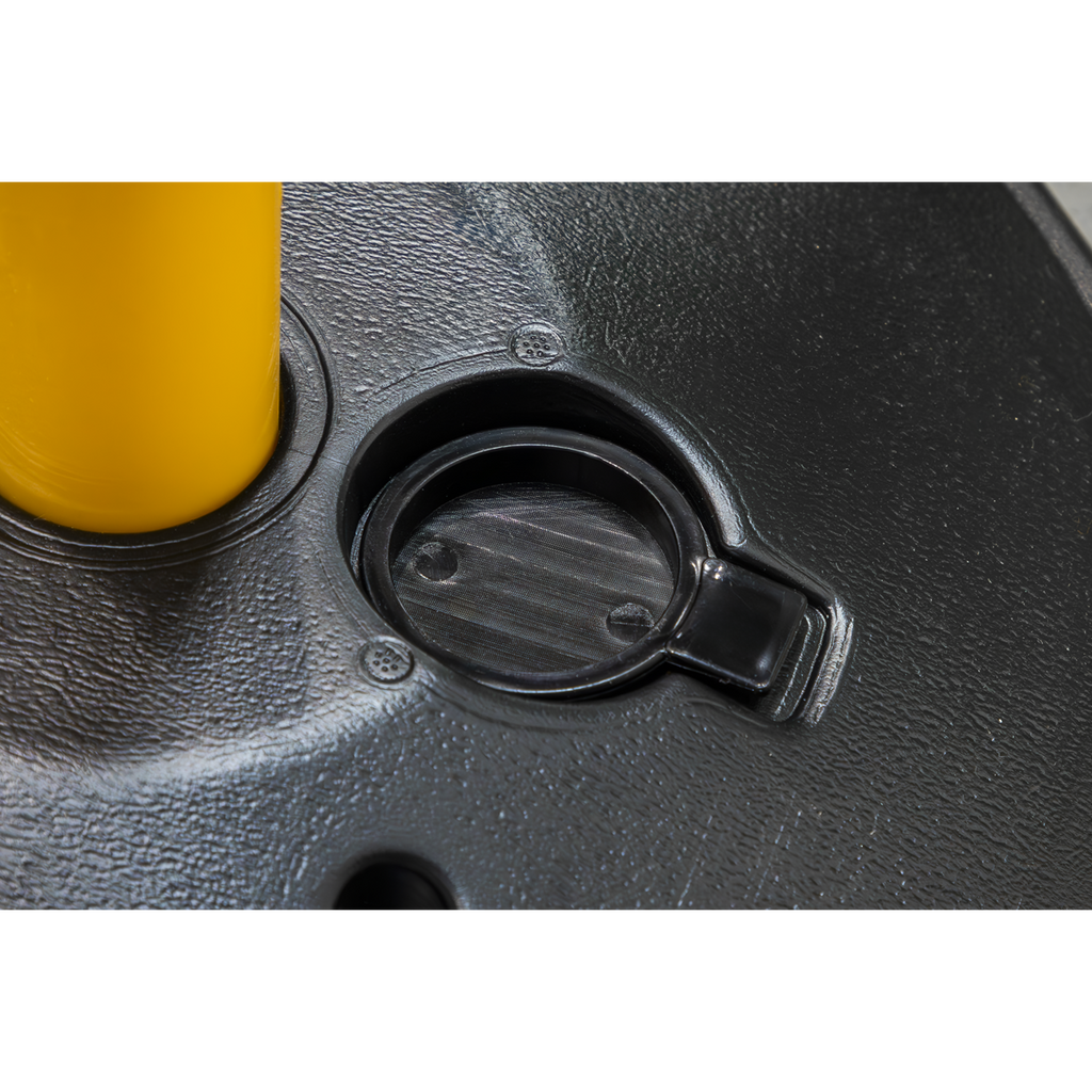 Post & Chain Kit 25m - Black/Yellow